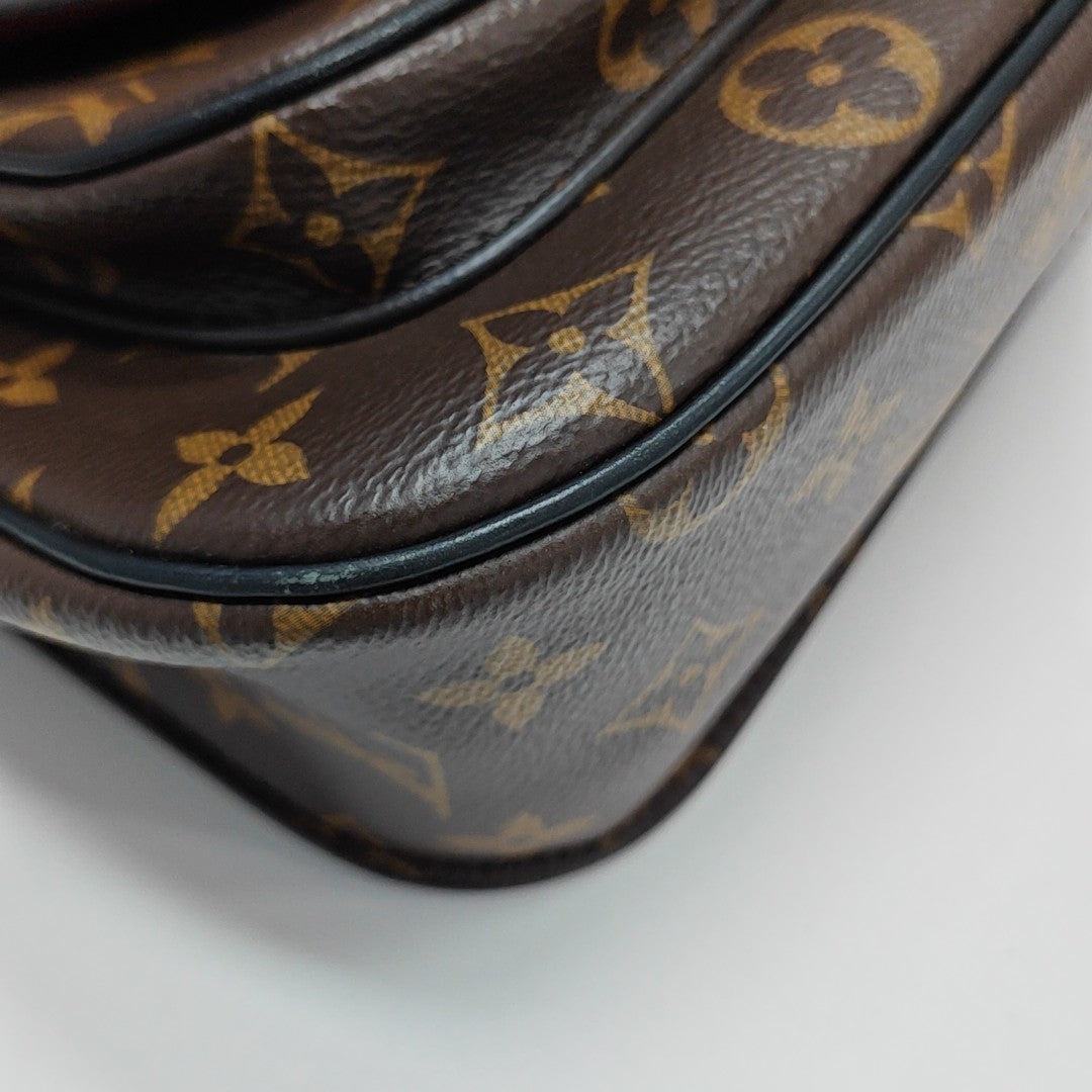PASSY Monogram Coated Canvas Brown