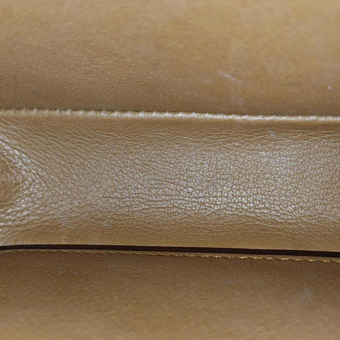 MARCEAU Monogram Coated Canvas Brown