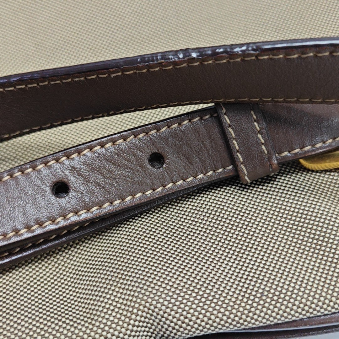Denim Canvas Brown