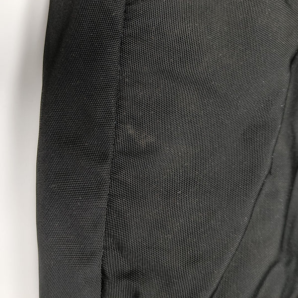 Nylon Top Handle Bag Black