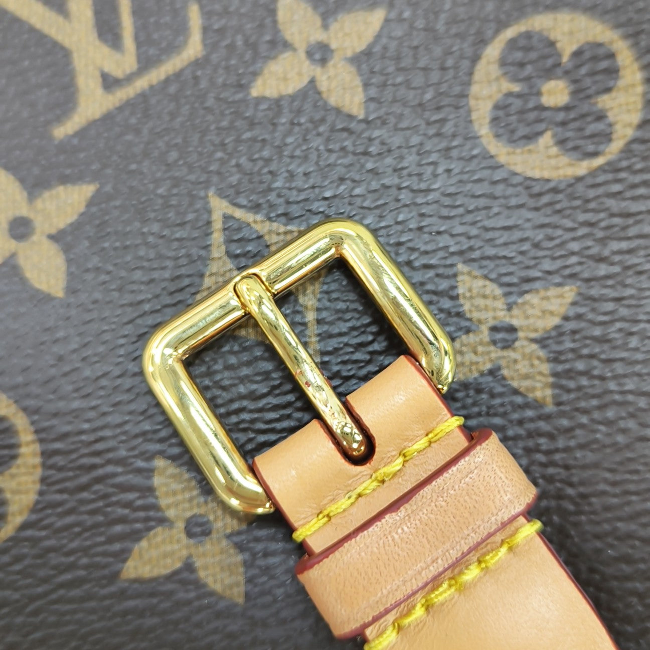 DIANE Monogram Coated Canvas Brown