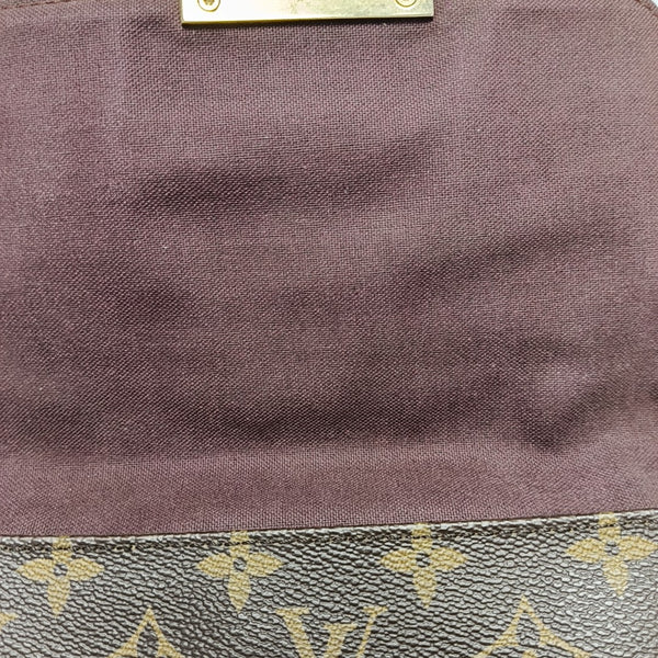 FAVORITE PM Monogram Coated Canvas Brown