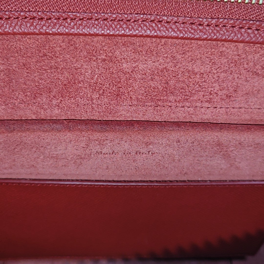BELT Micro Calfskin Red