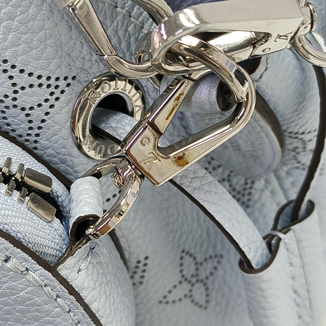 BELLA Monogram Calfskin Blue