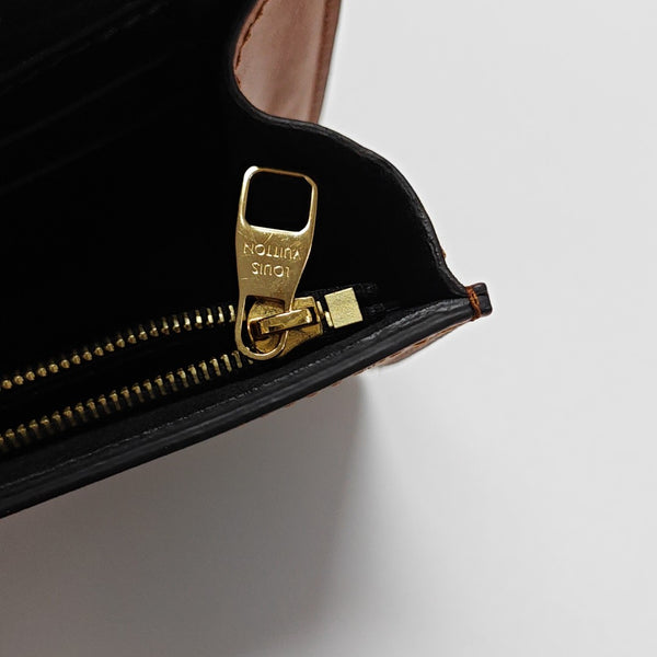 DAUPHINE Monogram Coated Canvas Brown