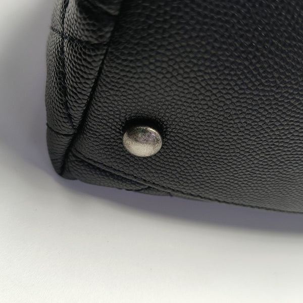 COCO HANDLE Medium Quilted Grained Calfskin Multicolor