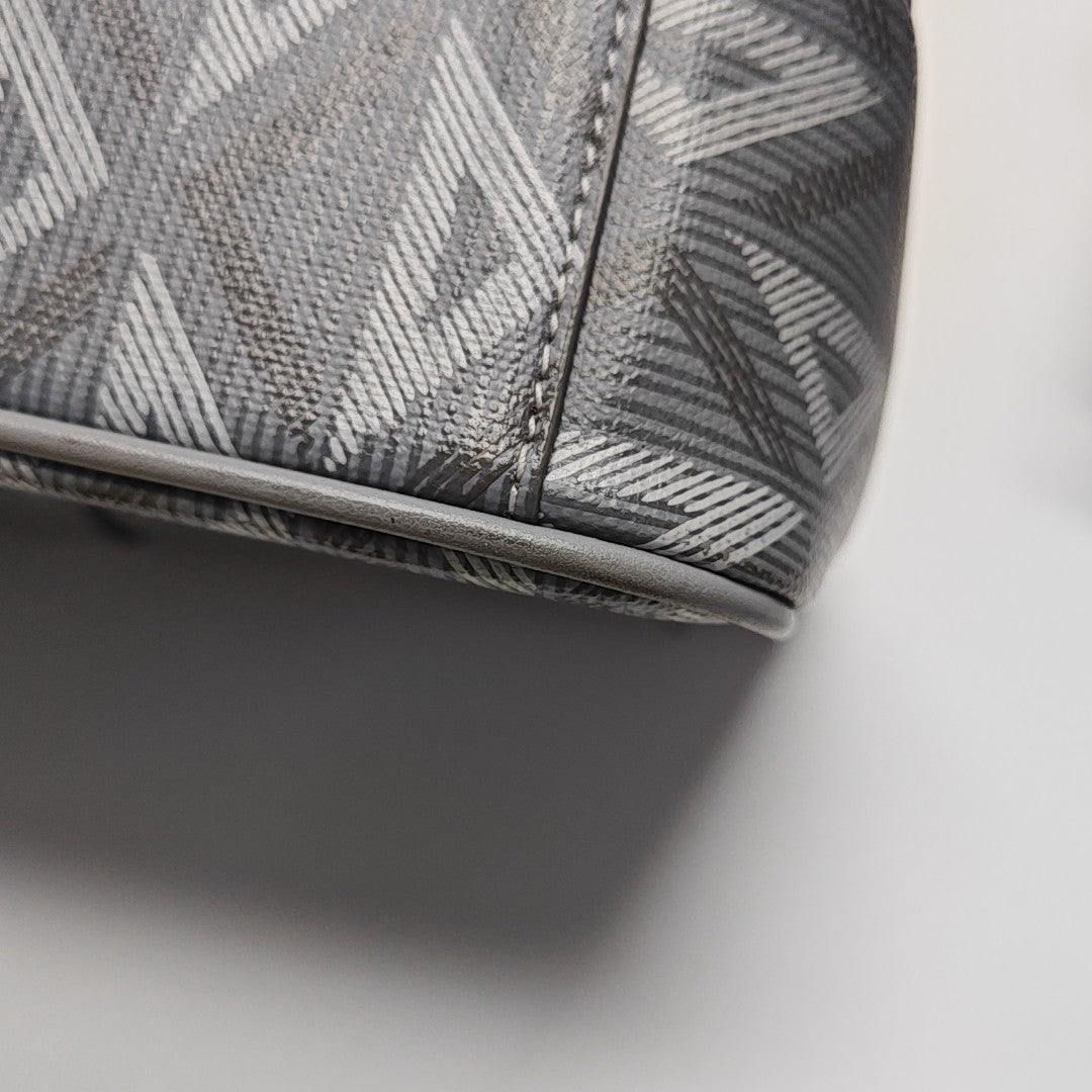 Hit The Road Coated Canvas Gray