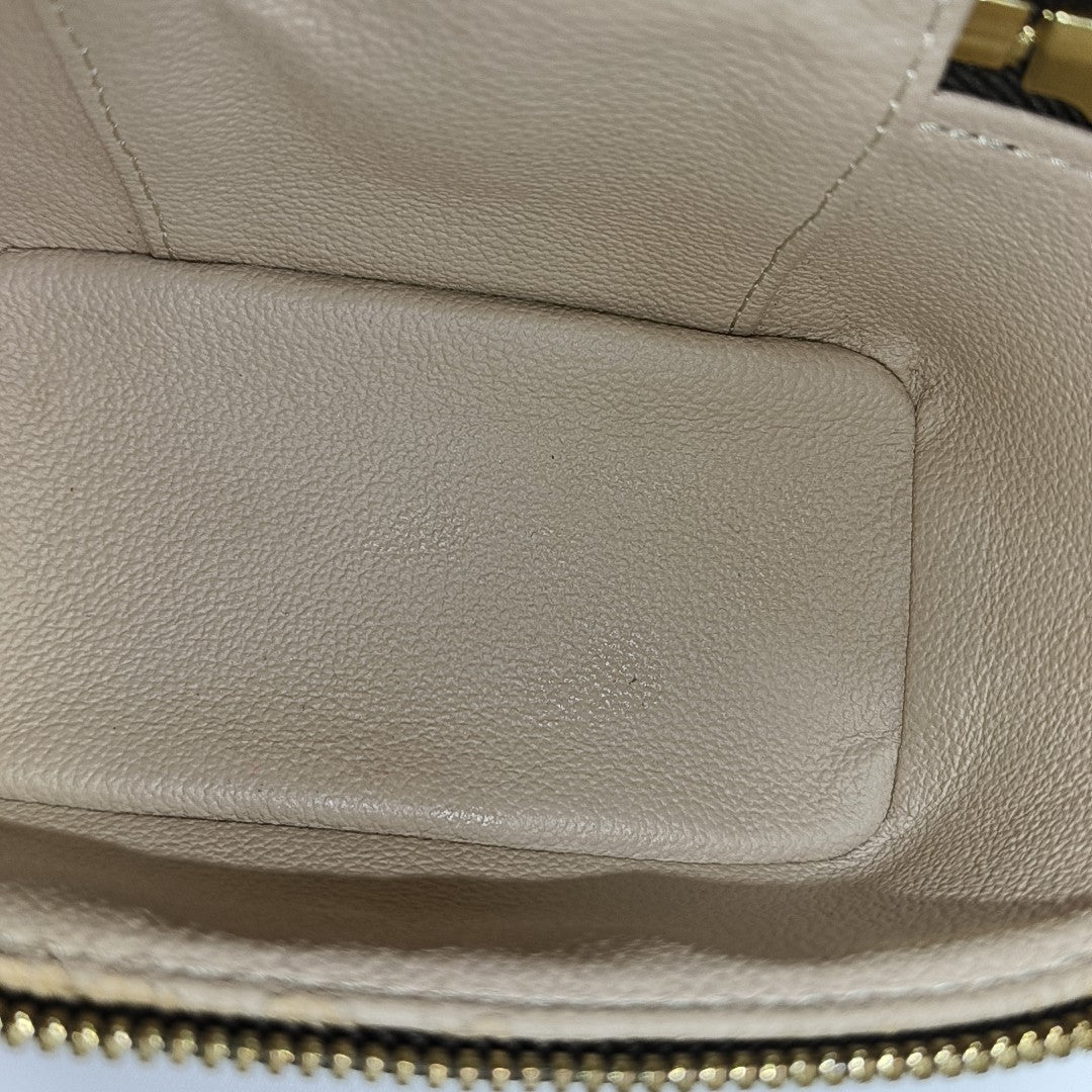 NICE Super Mini Monogram Coated Canvas Brown