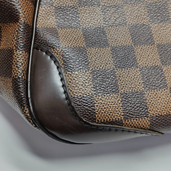 VERONA MM Damier Ebene Coated Canvas Brown