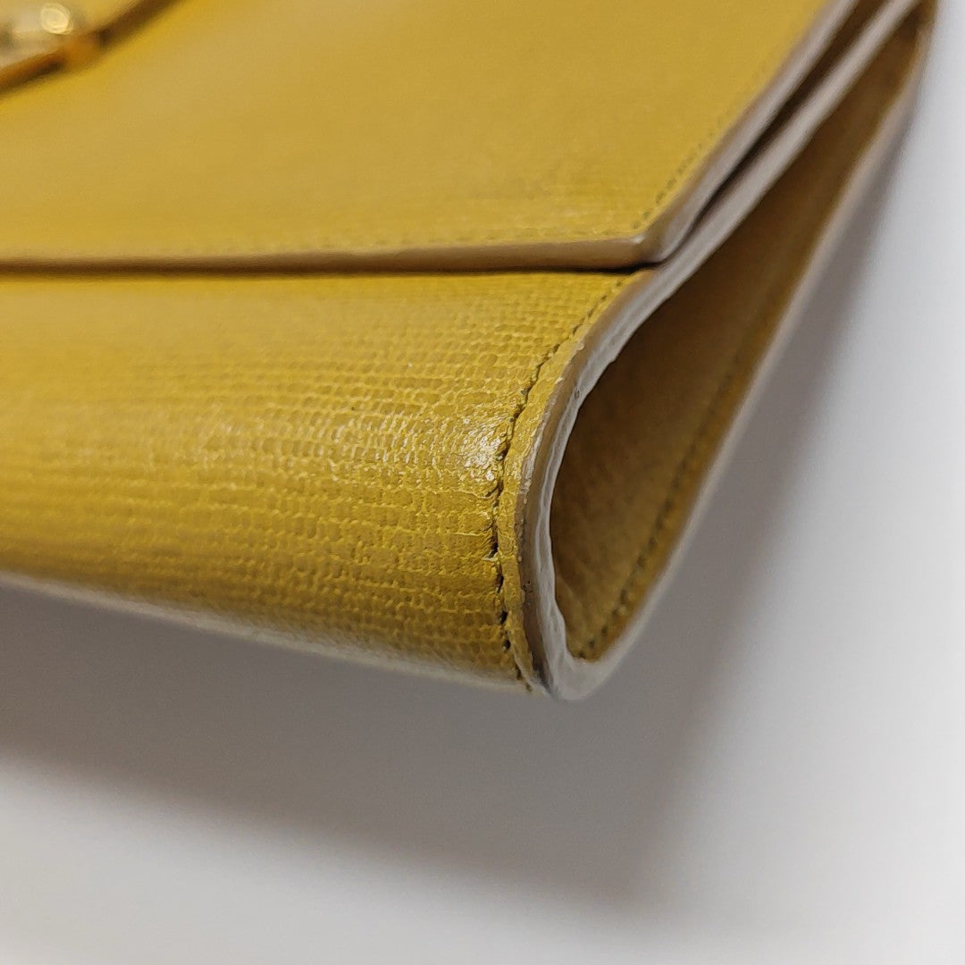 CHYC Y LIGNE Calfskin Yellow