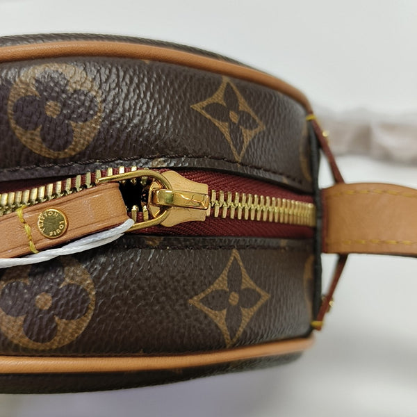 BOITE CHAPEAU PM Monogram Coated Canvas Brown