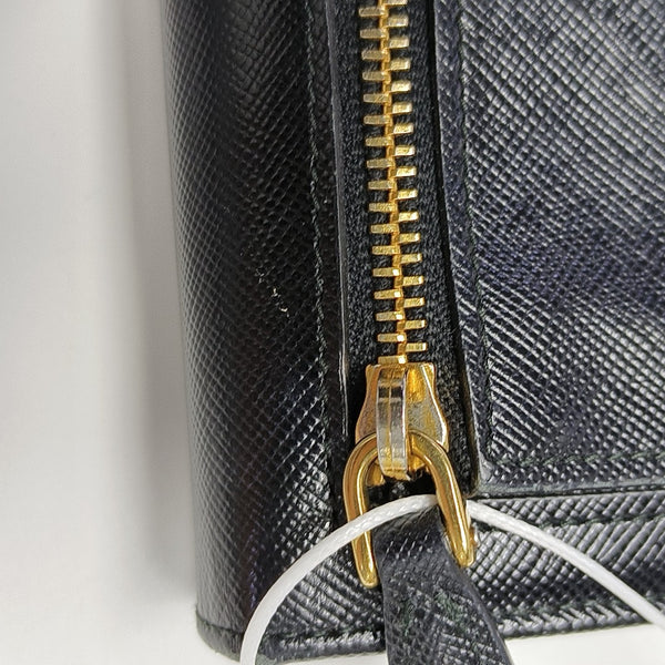 Saffiano Calfskin Wallet Black