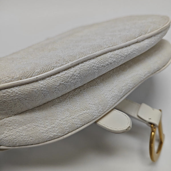 Saddle Mini Canvas White