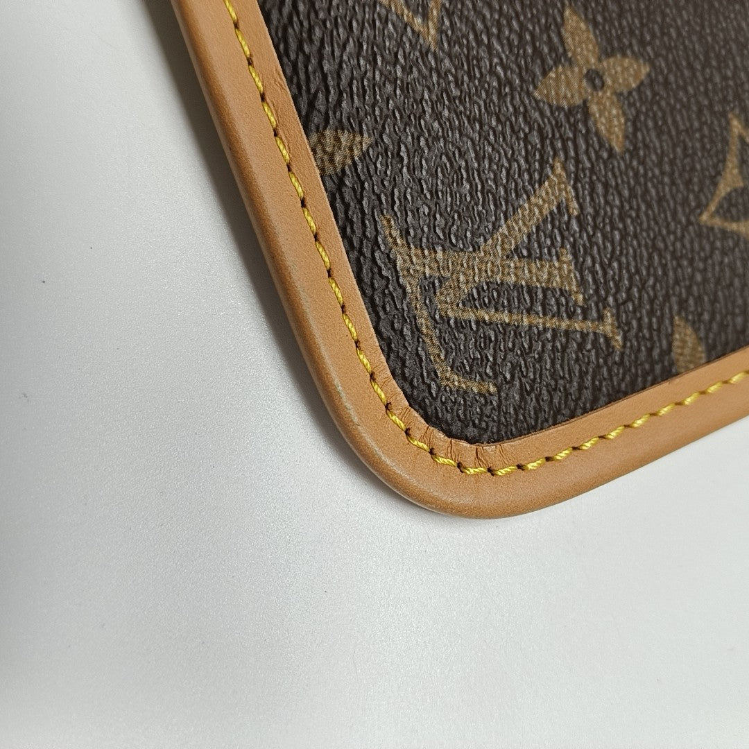 CARRYALL PM Monogram Coated Canvas Brown