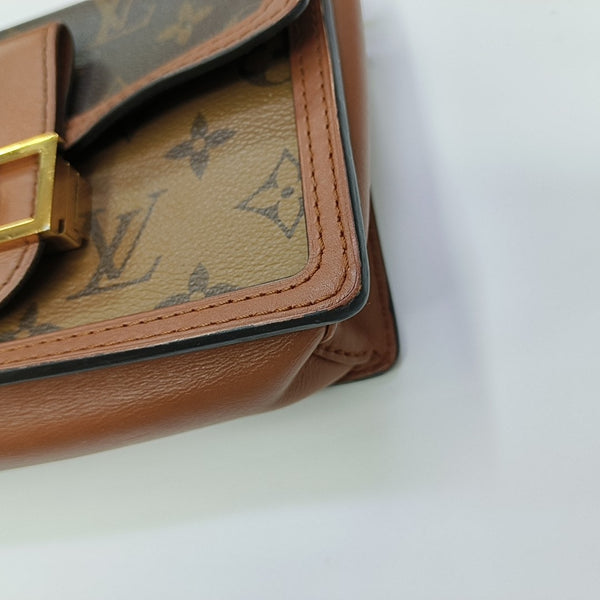 DAUPHINE WOC Monogram Coated Canvas Brown