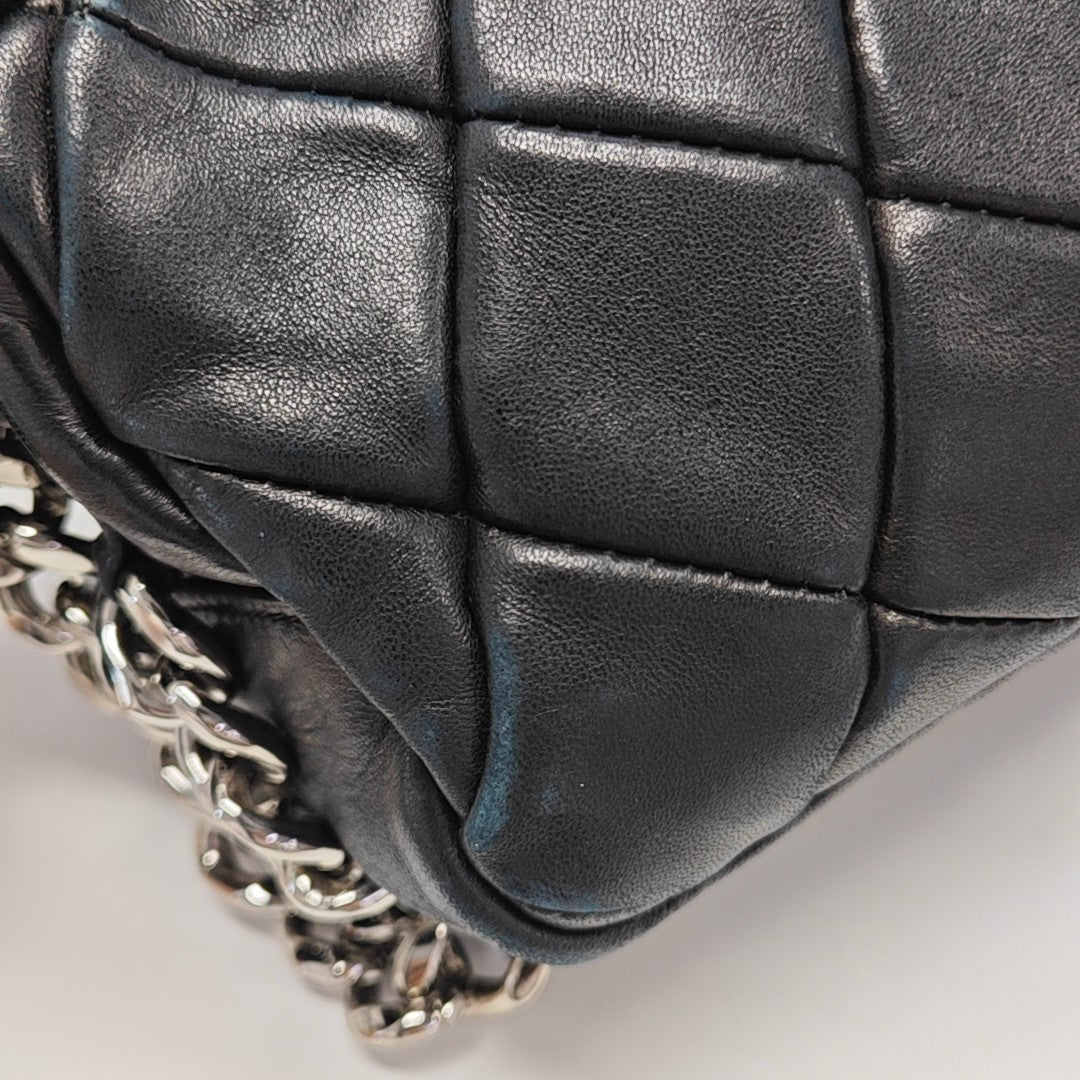 Quilted Lambskin Black