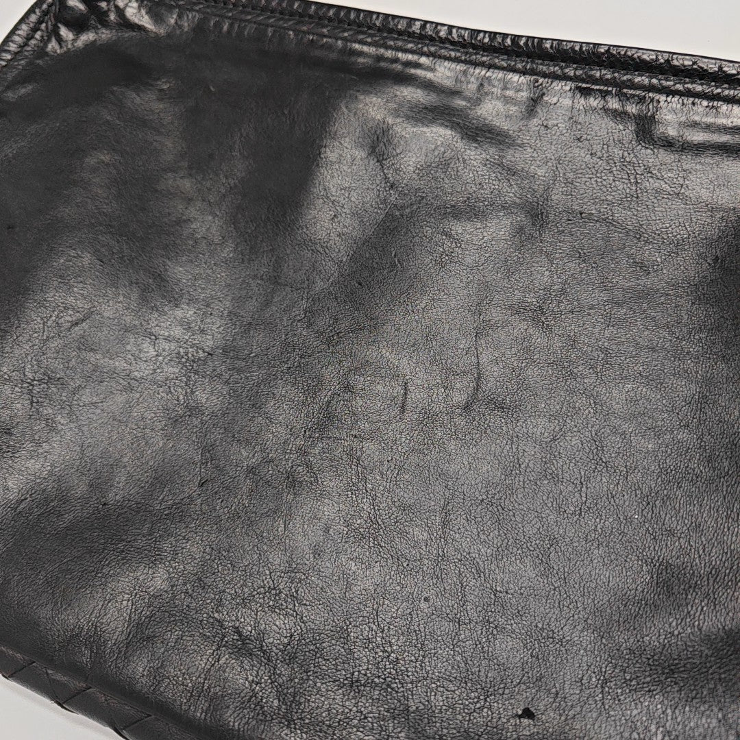 Calfskin Clutch Black