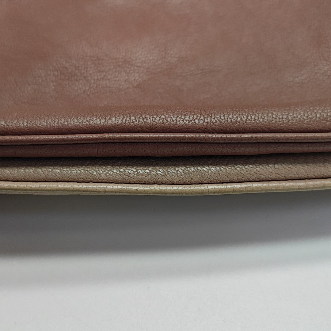 Calfskin Shoulder Bag Pink