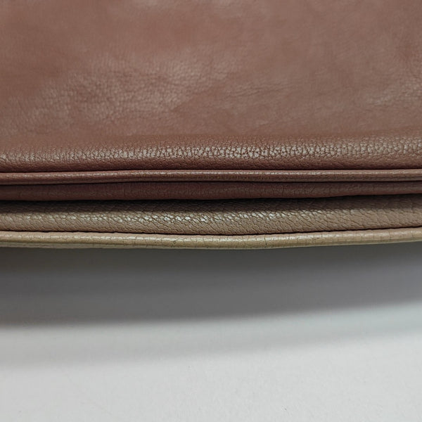 Calfskin Shoulder Bag Pink