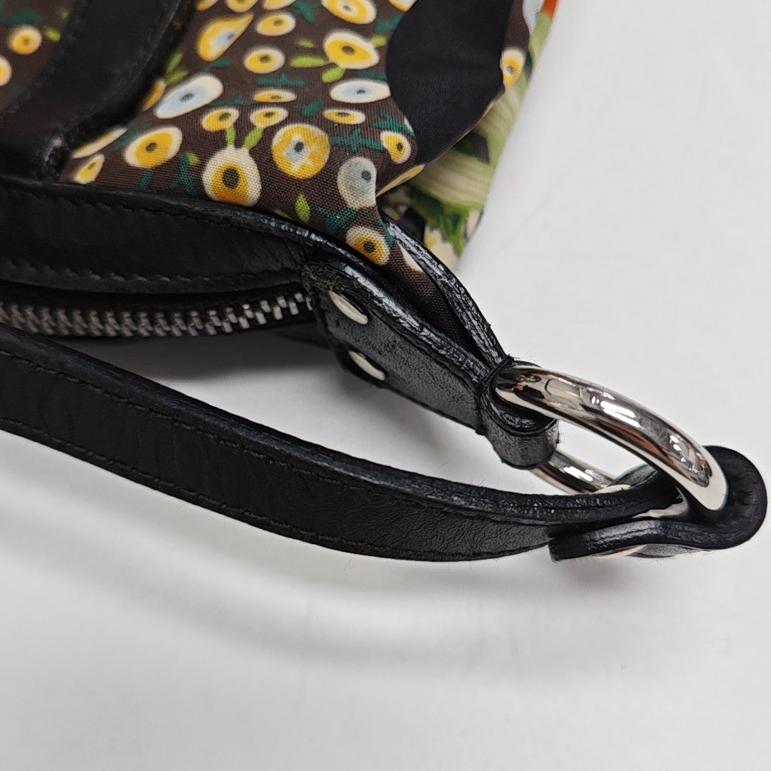 Calfskin Top Handle Bag Multicolor