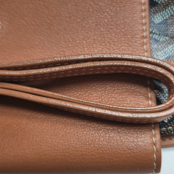 Rouette PM Coated Canvas Brown