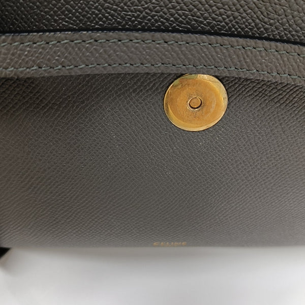 BELT Nano Calfskin Gray