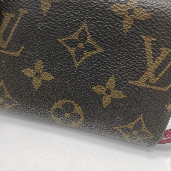ROSALIE Monogram Coated Canvas Brown Wallet