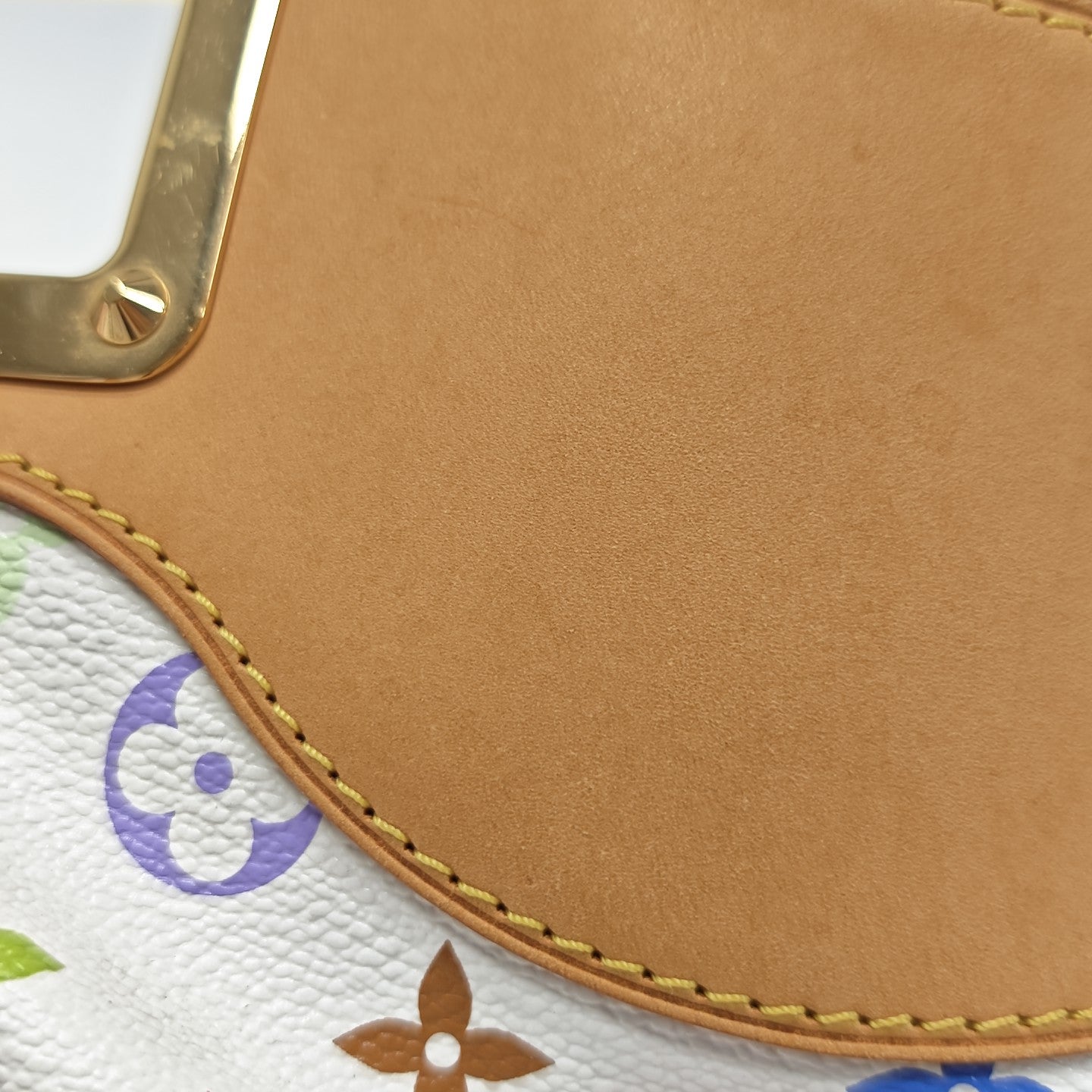 LV × TM JUDY MM Monogram Coated Canvas White
