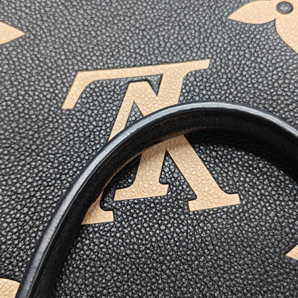 ONTHEGO MM Monogram Calfskin Black