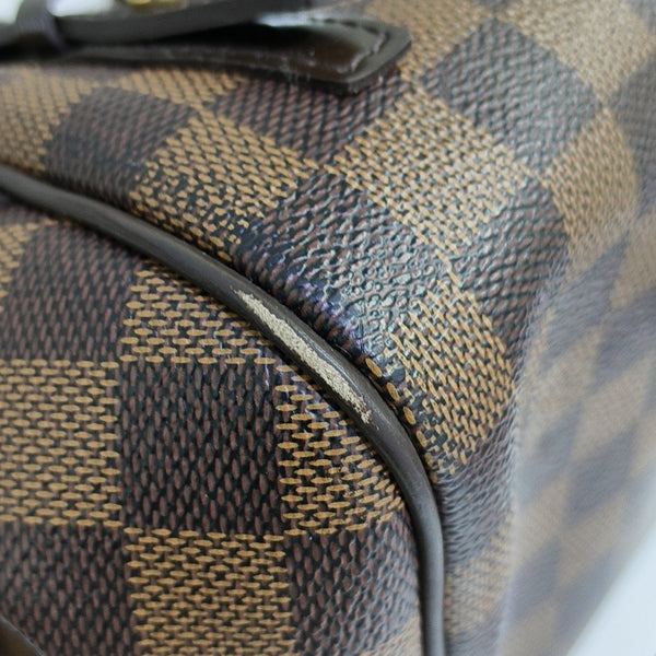 RIVINGTON PM Damier Ebene Coated Canvas Brown