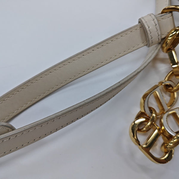 Bobby Medium Calfskin White