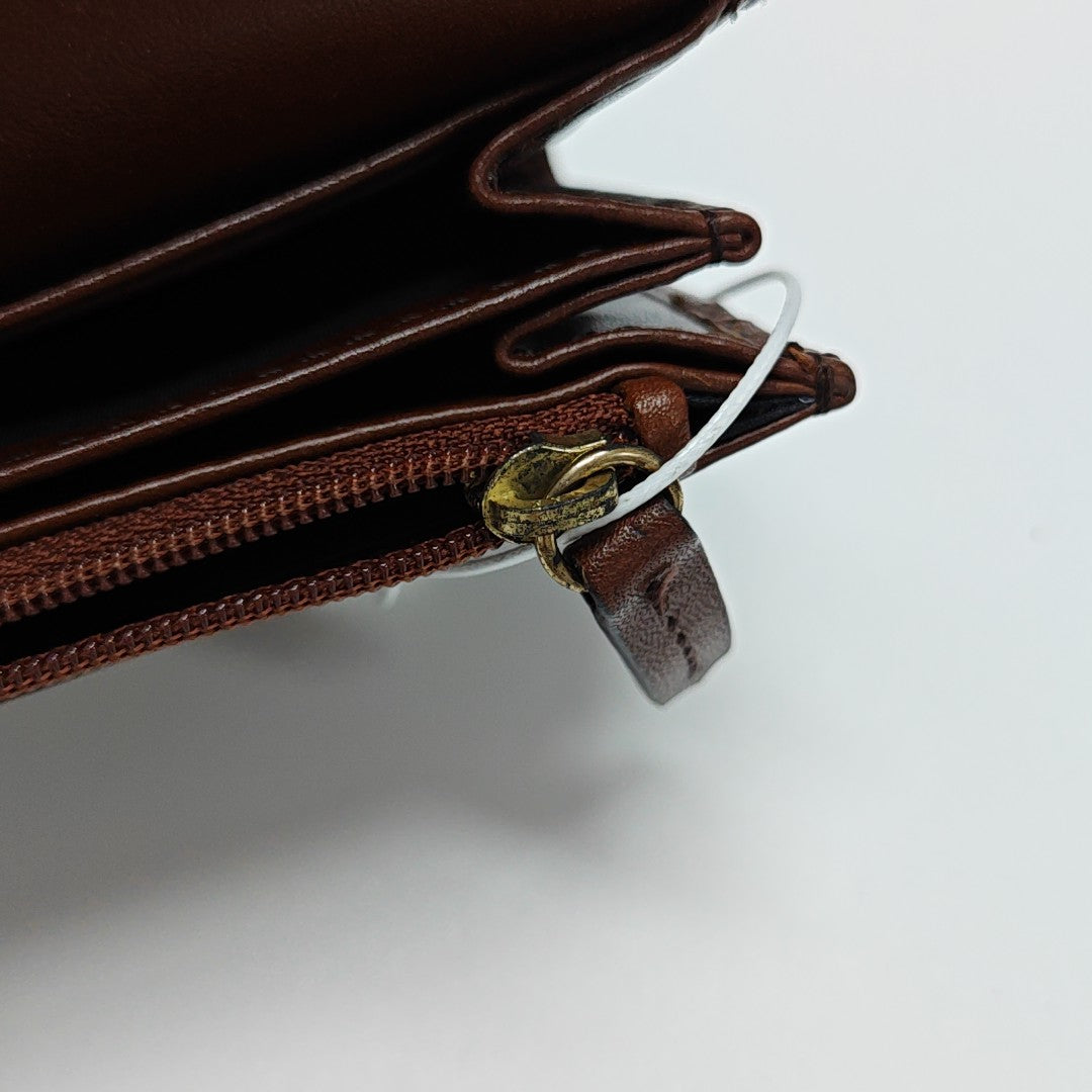 Canvas Wallet Brown