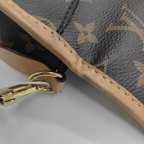 DIANE Monogram Coated Canvas Brown
