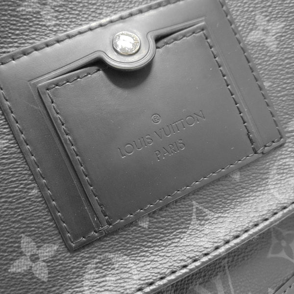 VOYAGER PM Monogram Coated Canvas Black