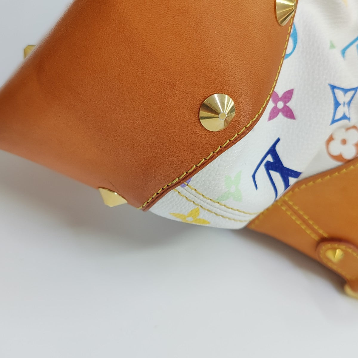 LV × TM JUDY Monogram Coated Canvas White