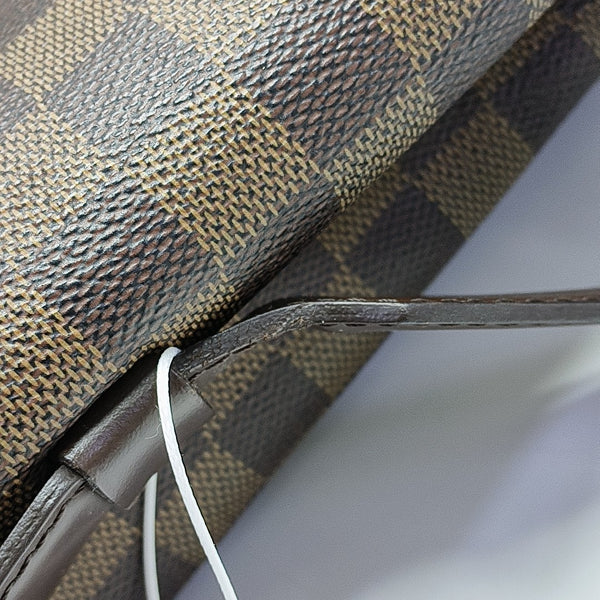 BROADWAY Damier Ebene Coated Canvas Brown
