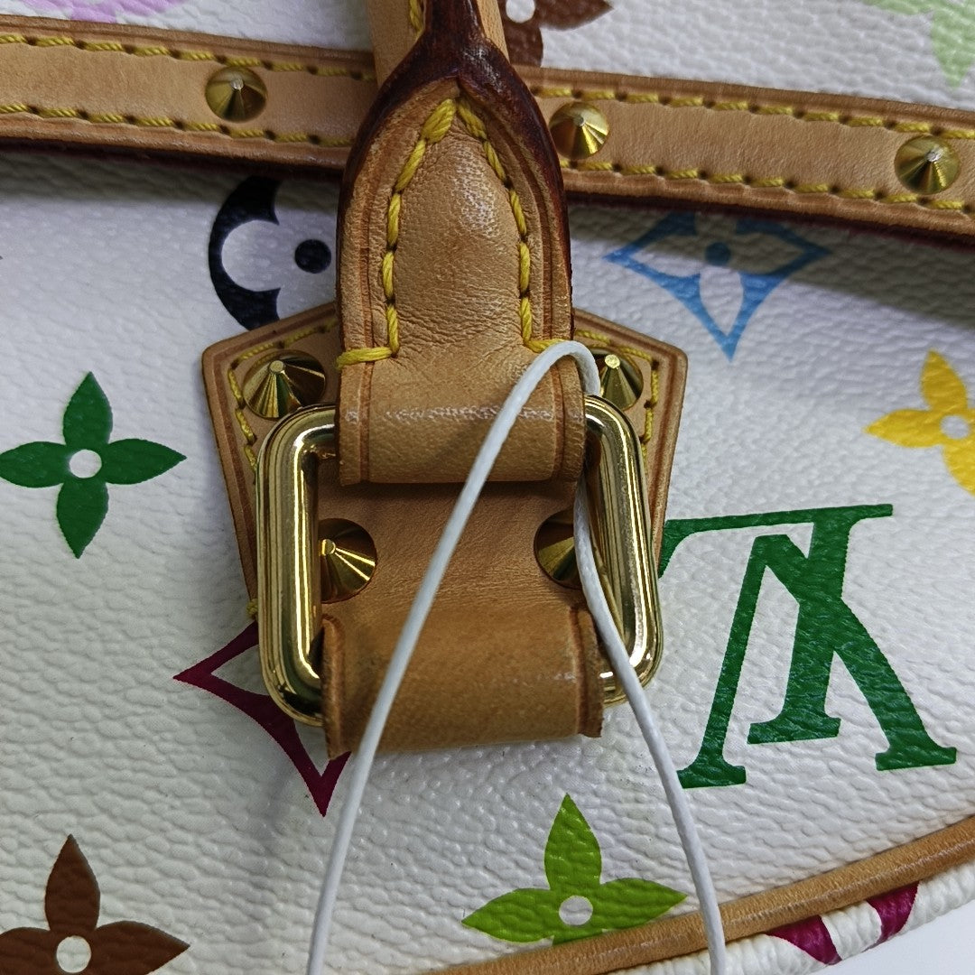 LV × TM DEAUVILLE Monogram Coated Canvas White