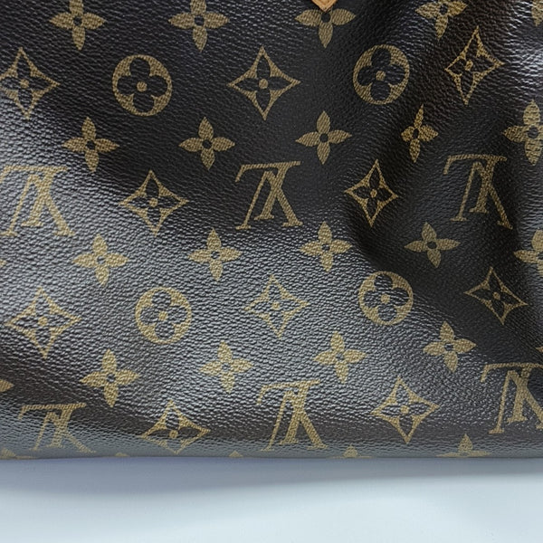SPEEDY 30 Monogram Coated Canvas Brown