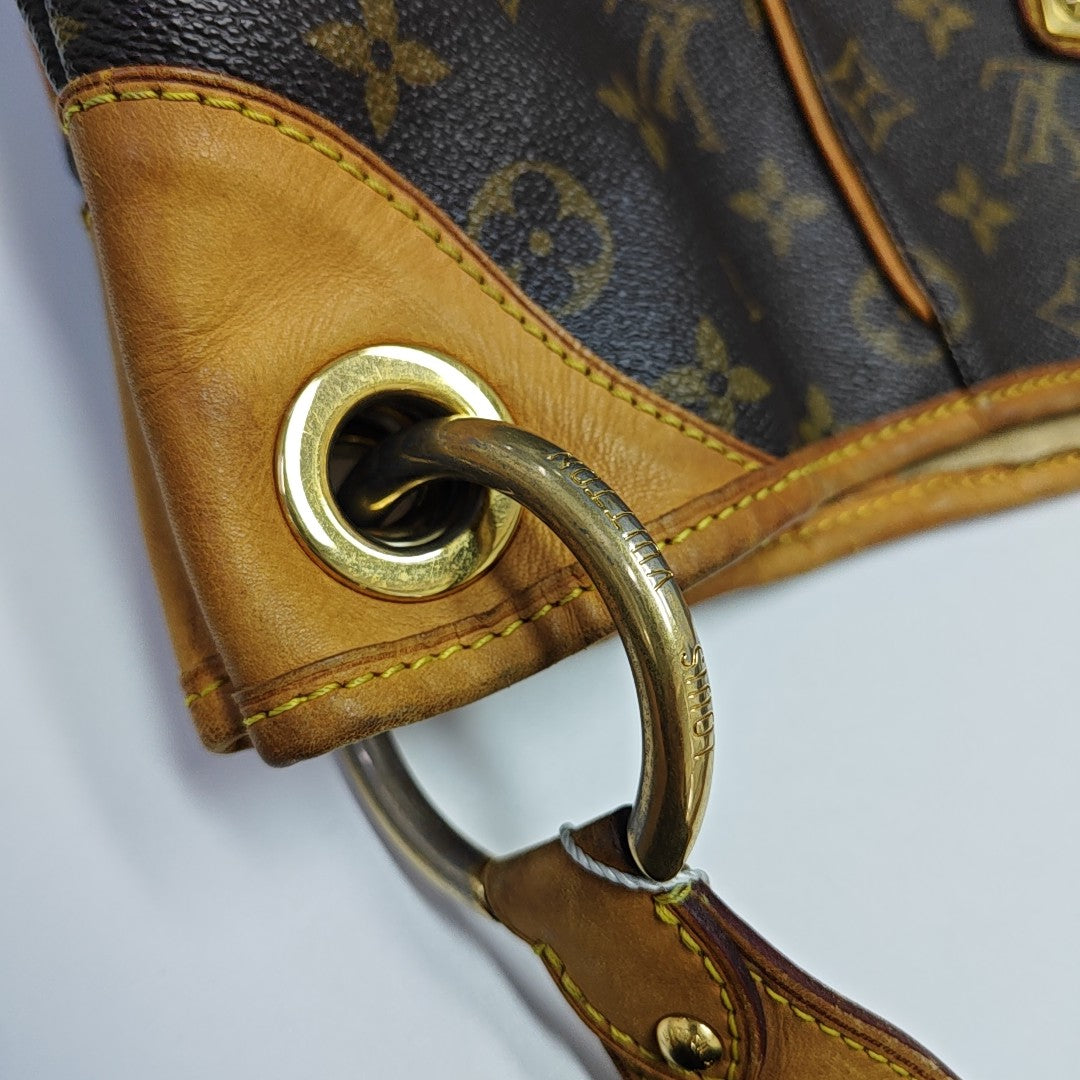 GALLIERA GM Monogram Coated Canvas Brown