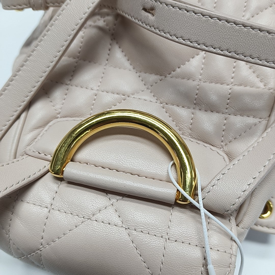 Dior Caro Small Cannage Lambskin Pink