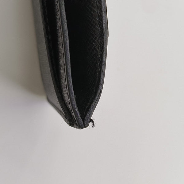 Néo Damier Graphite Coated Canvas Black Card Holder
