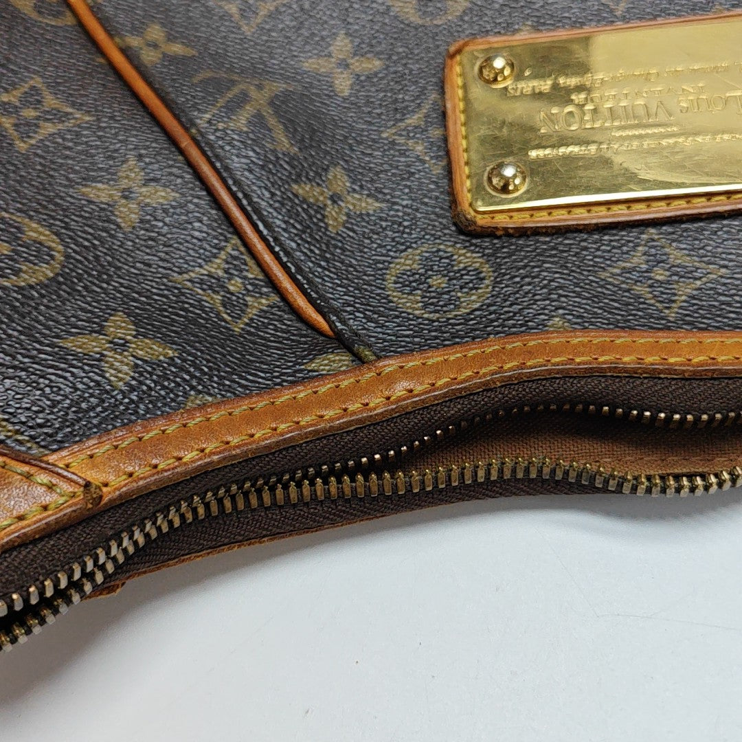VINTAGE THAMES GM Monogram Coated Canvas Brown