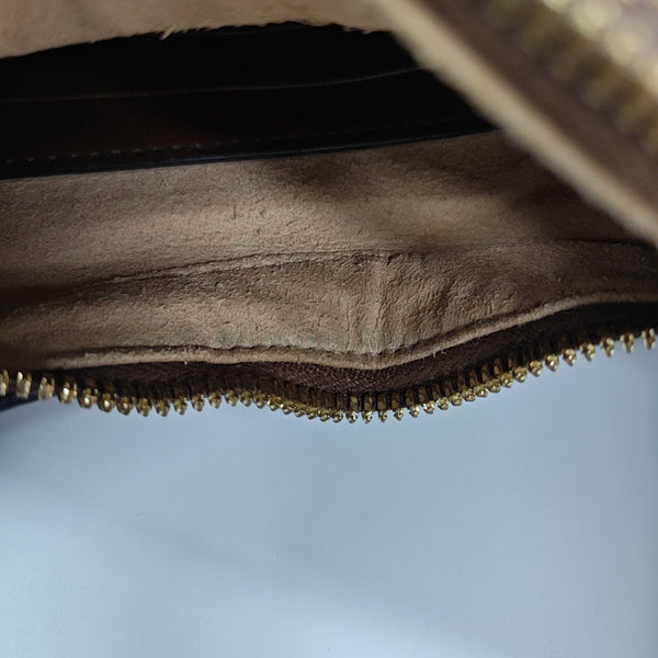 Retro Monogram Coated Canvas Brown