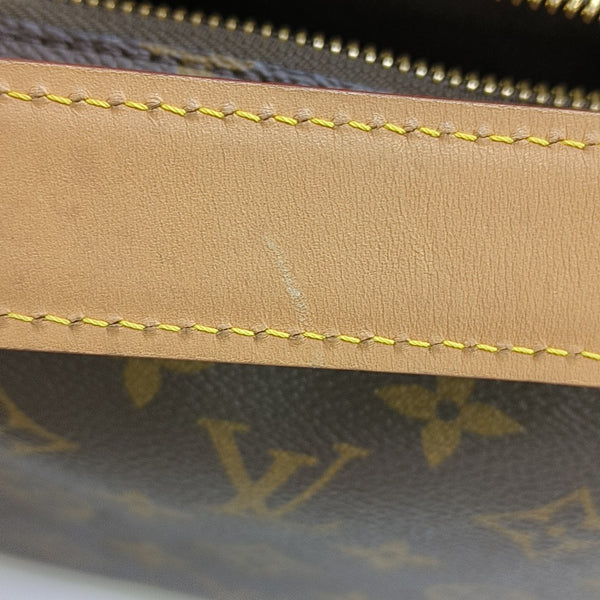 SIDE TRUNK MM Monogram Coated Canvas Brown