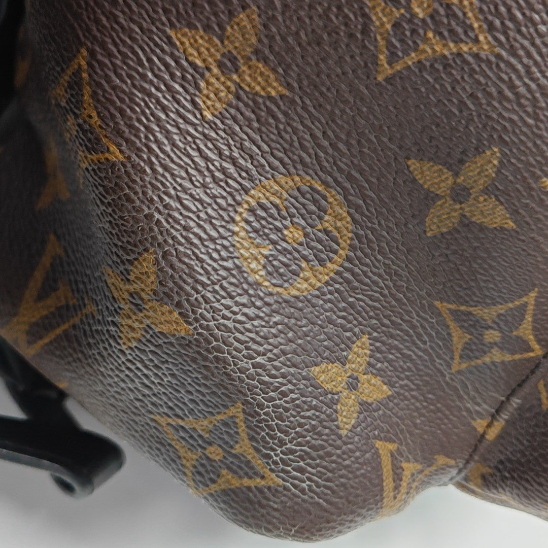PALM SPRINGS MM Monogram Coated Canvas Brown