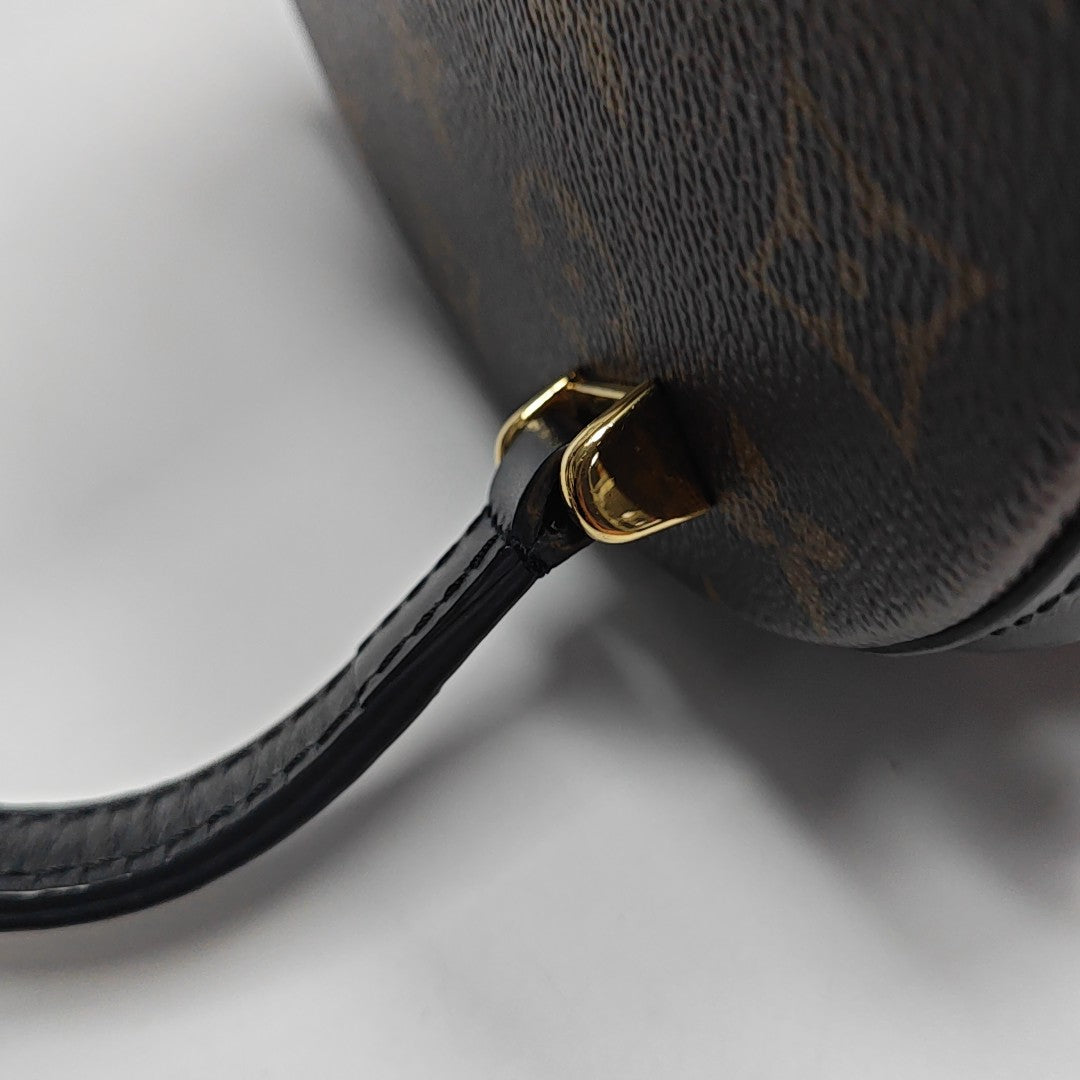 CANNES PM Monogram Coated Canvas Brown