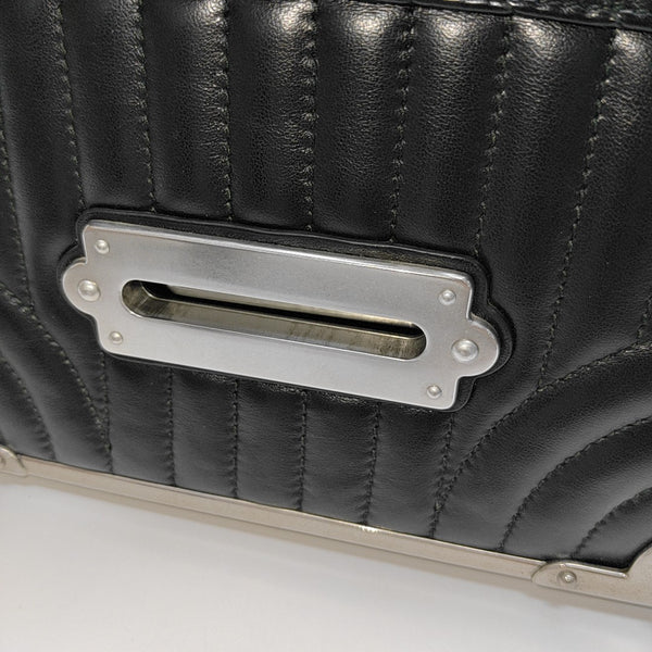 Cahier Quilted Lambskin Black