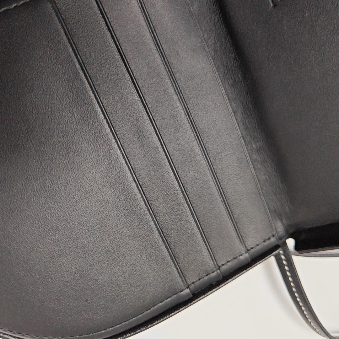 Heel Small Calfskin Black