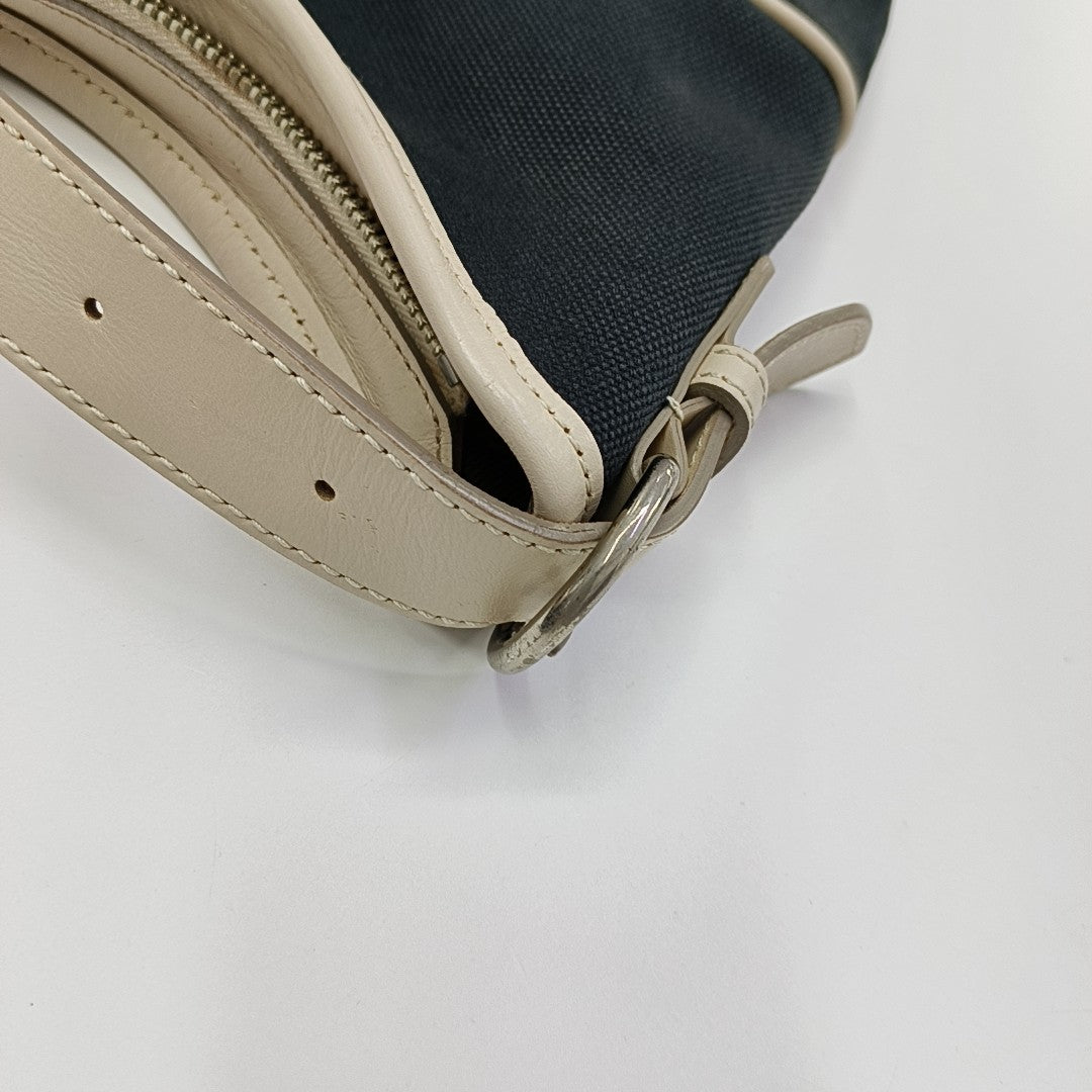 Canvas Shoulder Bag Black