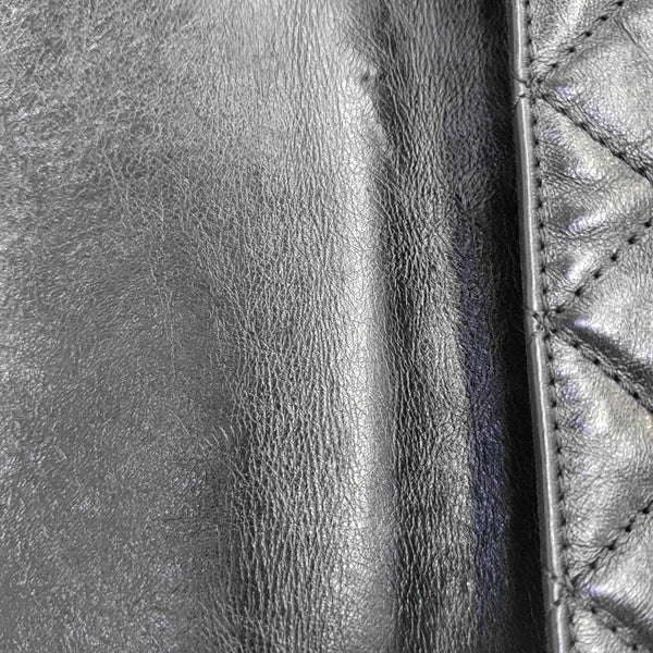 TRENDY CC Quilted Calfskin Black